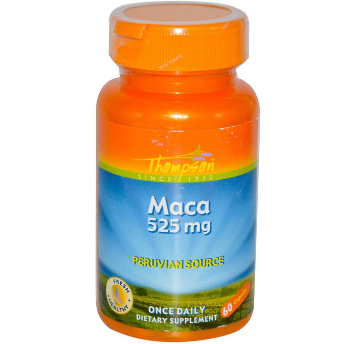 Thompson Maca 525 mg 60 Capsules - Dietary Supplement