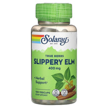 Load image into Gallery viewer, Solaray, Slippery Elm, 400 mg, 100 VegCaps