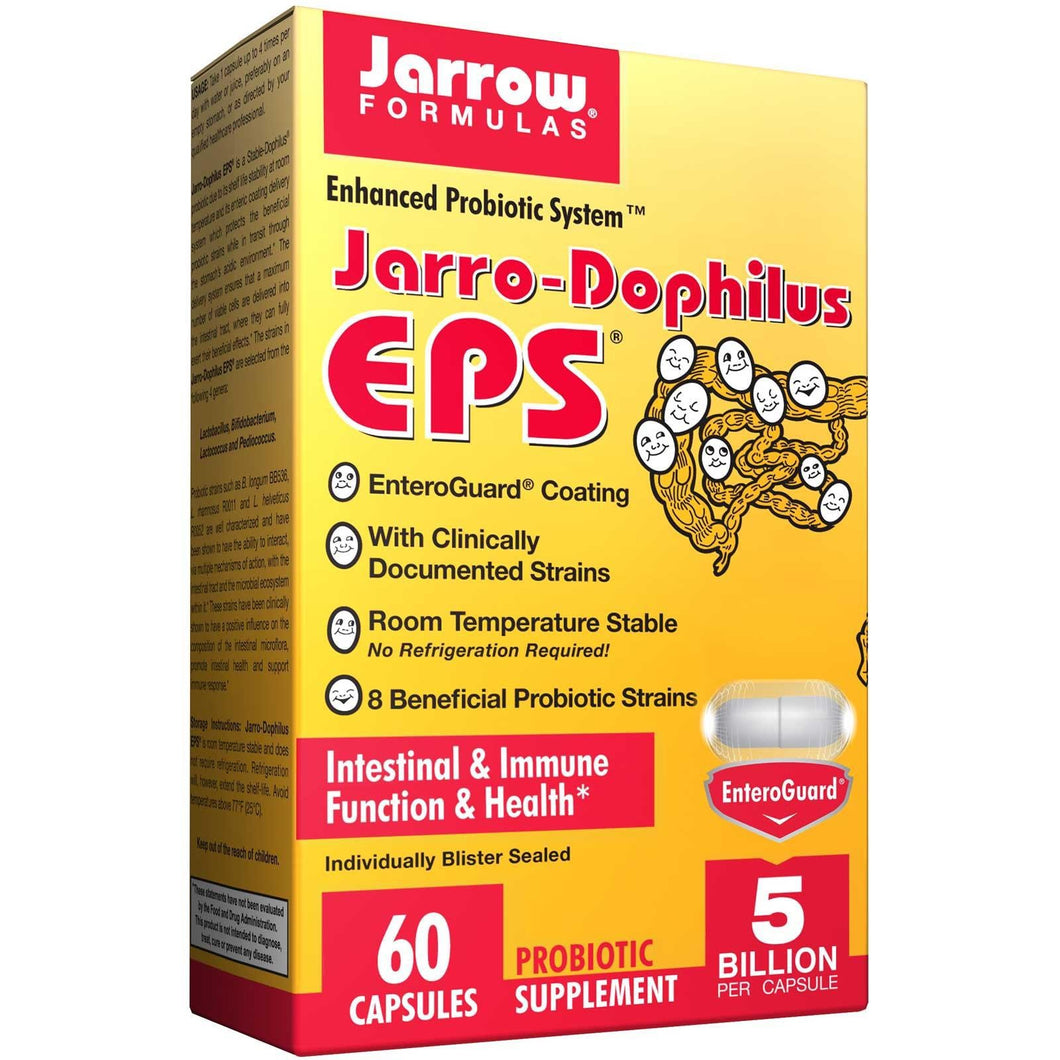 Jarrow Formulas Jarro Dophilus EPS 5 Billion Organisms 60 Veggie Caps