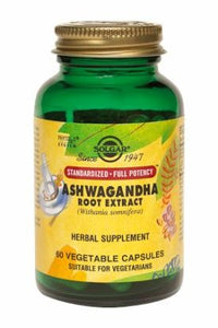 Solgar, Ashwagandha Root Extract, 60 Veggie Capsules