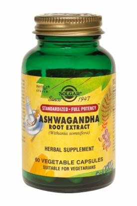 Solgar, Ashwagandha Root Extract, 60 Veggie Capsules