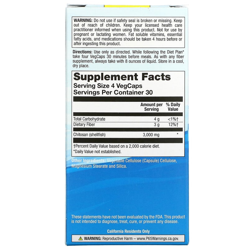 Natural Balance, Super Chitosan 3000, 3,000 mg, 120 VegCaps