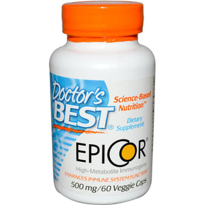 Doctor's Best EpiCor 500mg 60 Veggie Caps - Dietary Supplement
