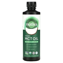 Load image into Gallery viewer, Nutiva, Organic MCT Oil, 16 fl oz (473 ml)