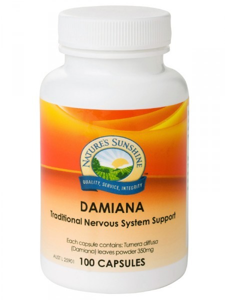 Nature's Sunshine, Damiana, 350 mg, 100 Capsules