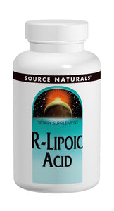 Source Naturals R-Lipoic Acid 50mg 60 Tablets - Dietary Supplement
