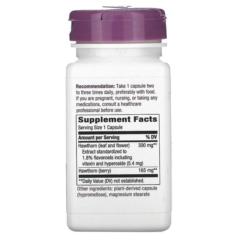 Nature's Way, Hawthorn, 300 mg, 90 Vegan Capsules