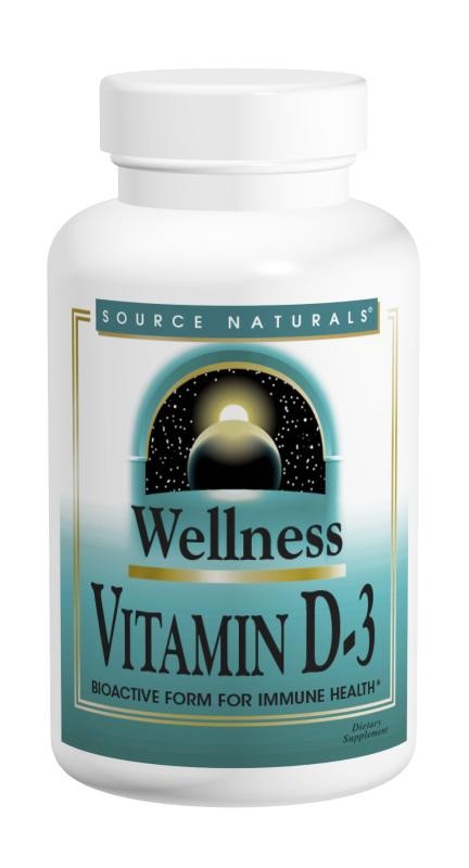 Source Naturals, Vitamin D-3, 1000 IU, 200 Tablets