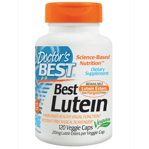 Doctor's Best, Best Lutein, 10mg, 120 VCaps ... VOLUME DISCOUNT