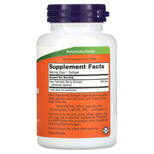 Load image into Gallery viewer, NOW Foods, Saw Palmetto Extract, 160 mg, 240 Softge
