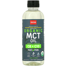 Load image into Gallery viewer, Jarrow Formulas, Organic MCT Oil, Unflavored, 16 fl oz (473 ml)