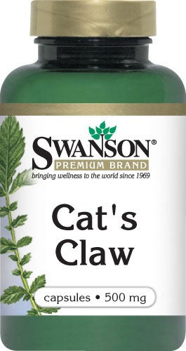 Swanson Premium, Cat's Claw, 500 mg, 100 Capsules