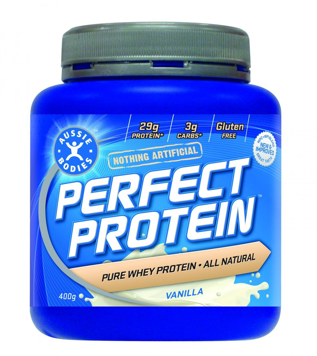 Aussie Bodies Perfect Protein Vanilla 400g - Protein Supplement