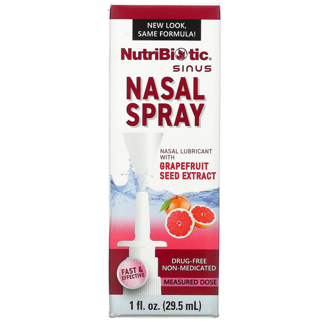 NutriBiotic Nasal Spray with Grapefruit Seed Extract 29.5ml