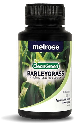 Melrose, Clean Green, Barley Grass, 500 mg, 200 Tablets