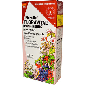 Flora, Salus-Haus, Floradix Formula, 500 ml, 17 fl oz