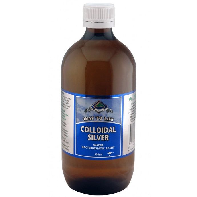 Way To Life, Colloidal Silver, 500 ml ... VOLUME DISCOUNT