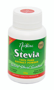 Nirvana Organics, Stevia, 100% Pure Extract, Powder, 30 g