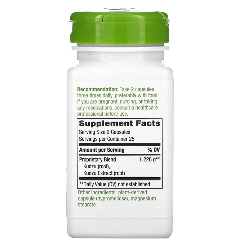Nature's Way Kudzu Root 50 Capsules - Dietary Supplement