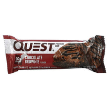 Load image into Gallery viewer, Quest Nutrition Protein Bar Chocolate Brownie 12 Bars 60g Each