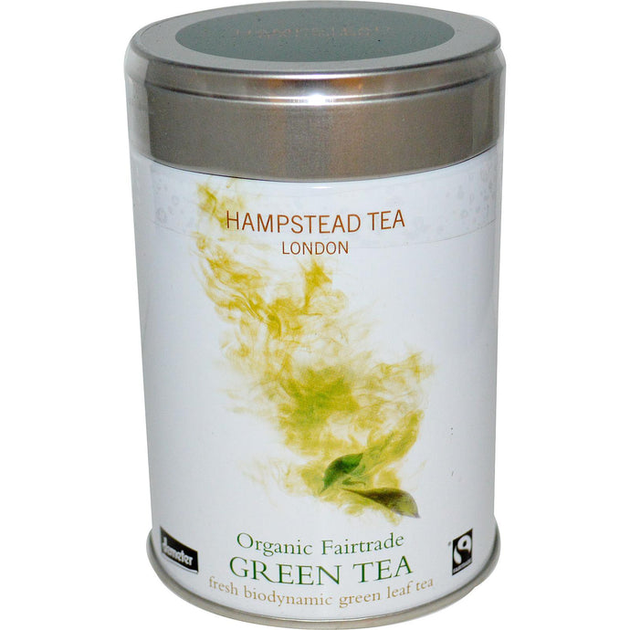 Hampstead Tea, Organic, Fairtrade, Green Tea, 100 g, 3.53 oz