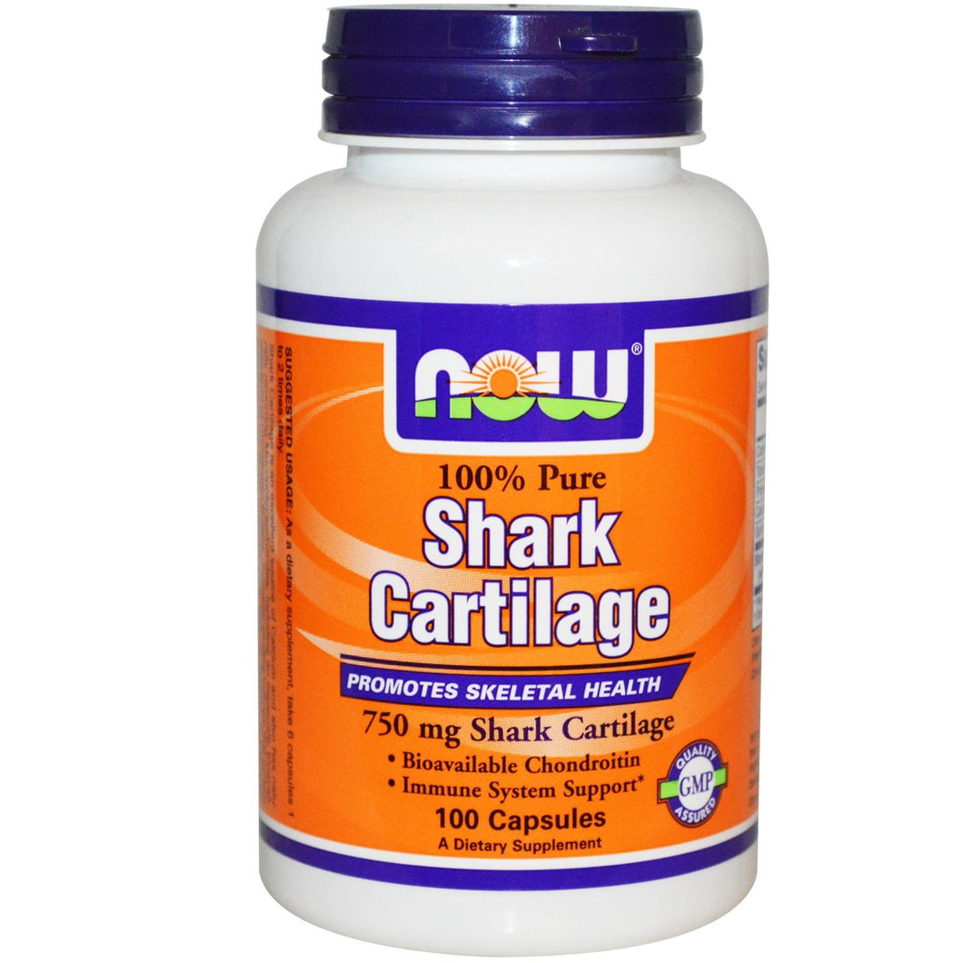 Now Foods, Shark Cartilage, 750mg, 100 Capsules