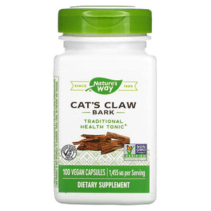Nature's Way, Cat's Claw Bark, 485 mg, 100 Capsules