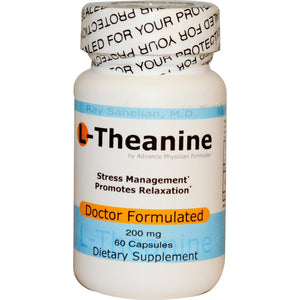 Advance Physicians Formula Inc L-Theanine 200mg 60 Capsules