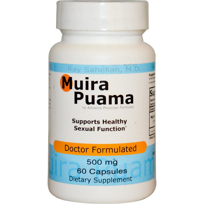 Advance Physician Formulas, Inc., Muira Puama, 500 mg, 60 Capsules