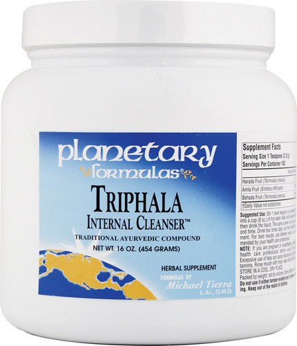 Planetary Herbals, Triphala Powder, 454 g - Supplement