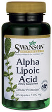 Load image into Gallery viewer, Swanson Premium Alpha Lipoic Acid 100mg 120 Capsules