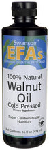 Load image into Gallery viewer, Swanson EFAs 100% Natural Walnut Oil, Cold Pressed 474ml