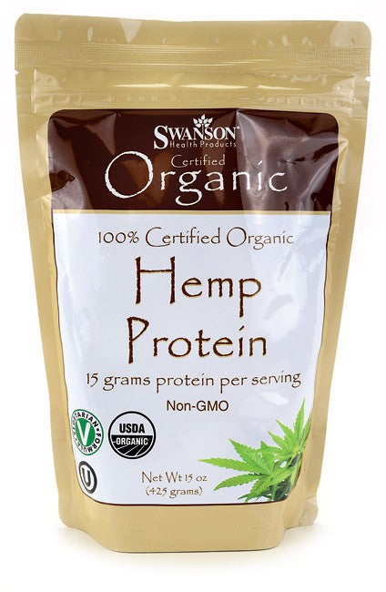 Swanson Certified Organic Hemp Protein 425gm - Health Supplement