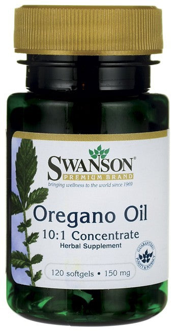 Swanson Premium Oregano Oil 150 mg 120 Softgels