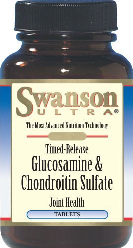 Swanson Ultra Timed-Release Glucosamine & Chondroitin Sulfate 750/600mg 120 Tablets