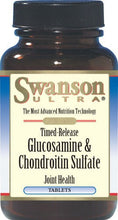 Load image into Gallery viewer, Swanson Ultra Timed-Release Glucosamine &amp; Chondroitin Sulfate 750/600mg 120 Tablets