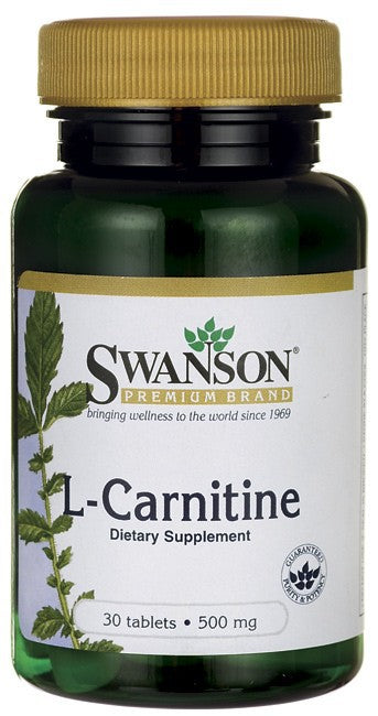 Swanson L-Carnitine 500Mg 30 Tabs