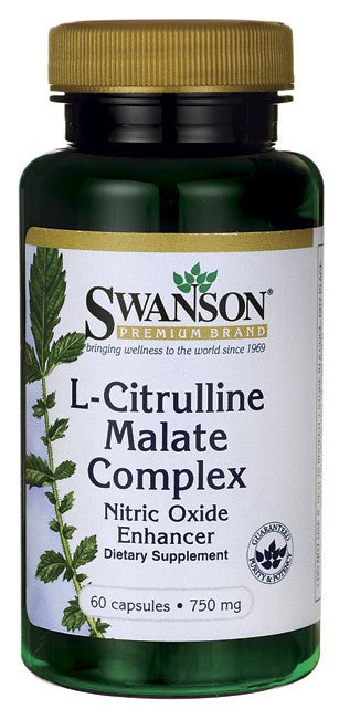 Swanson Premium L-Citrulline Malate Complex 750mg 60C