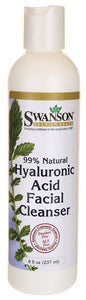 Swanson Premium Hyaluronic Acid Facial Cleanser 99% Natural 237ml