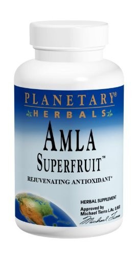 Planetary Herbals, Amla, Superfruit Rejuvenating Antioxidant, 500mg, 120 Caps