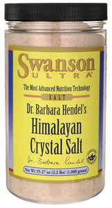 Swanson Ultra Himalayan Crystal Salt 1kg - Natural Supplement