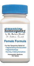 Load image into Gallery viewer, Swanson Homeopathy Female Formula 100 Tablets