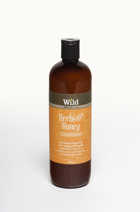 Wild PPC Herbs, Herbs & Honey, Hair Conditioner, 500 ml