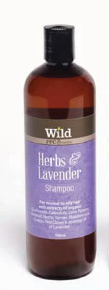 Wild PPC Herbs, Herbs & Lavender, Hair Shampoo, 500 ml