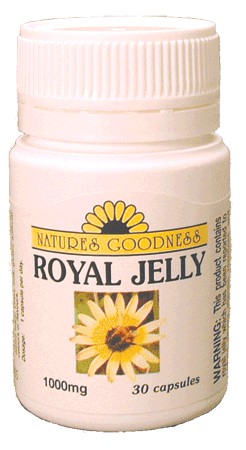 Nature's Goodness, Royal Jelly, 1000 mg, 30 Capsules