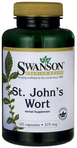 Swanson Premium St. John's Wort 375mg 120 Capsules