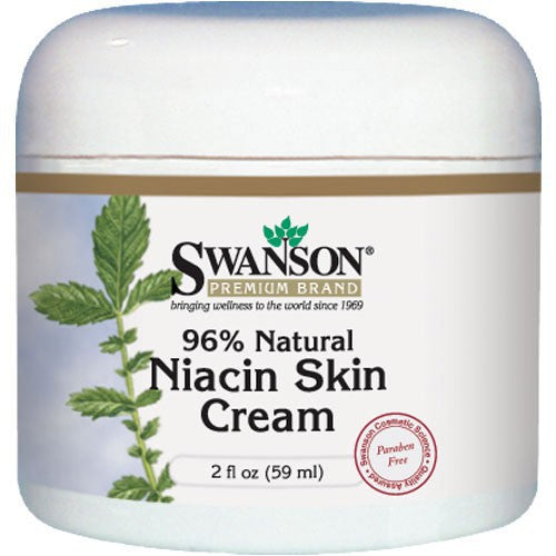 Swanson Premium Niacin Skin Cream 96% Natural 59ml - Supplement