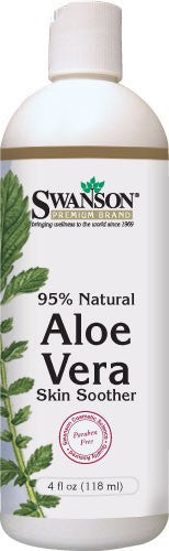 Swanson Premium Aloe Vera Skin Soother 95% Natural 118ml