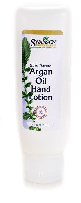 Swanson Premium 95% Natural Argan Oil Hand Lotion 118mls