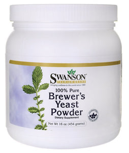 Swanson Premium 100% Pure Brewer's Yeast Powder GMO-Free 454gm